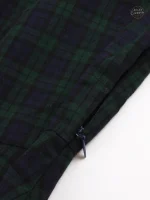 Style victorien avec motif à carreaux