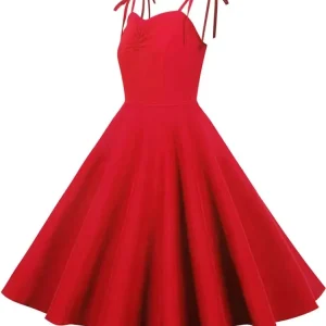 Robe Steampunk Rouge inspirée de West Side Story