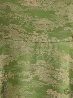 Robe verte inspirée de la mode steampunk
