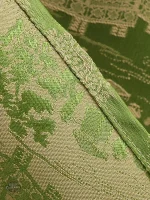 Vêtement steampunk féminin, robe verte chic