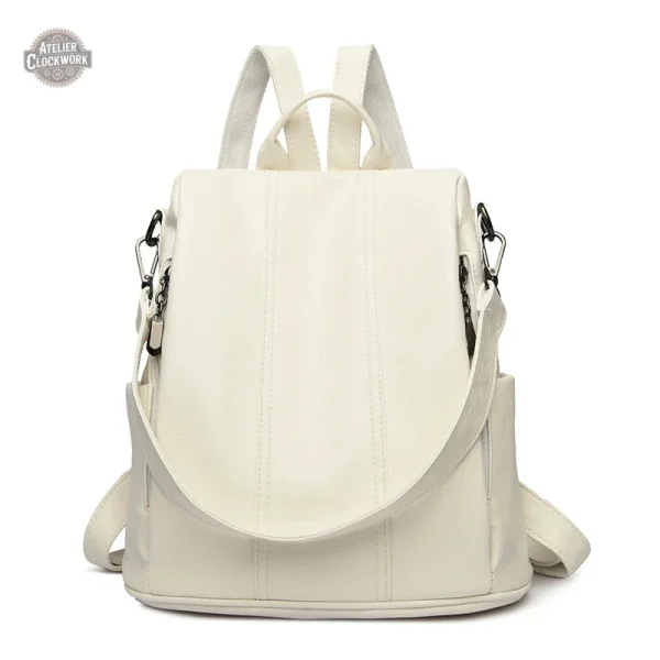 Sac à dos en cuir femme, accessoire tendance