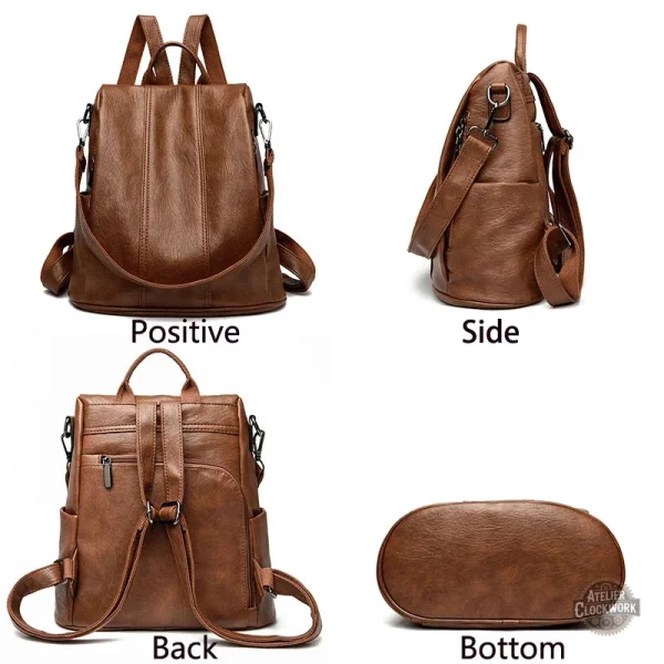 Style steampunk : sac à dos en cuir pour un look unique