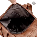 Sac à dos élégant en cuir pour un look rétro