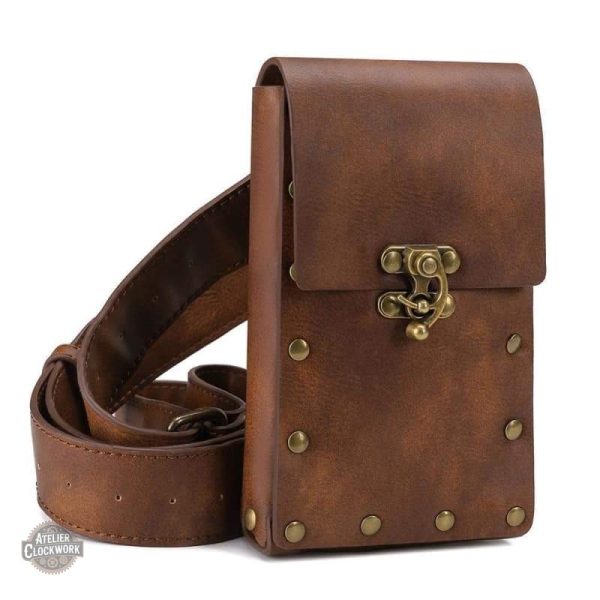 sac-a-main-steampunk-1 Ceinture Sacoche Steampunk - Aventurier