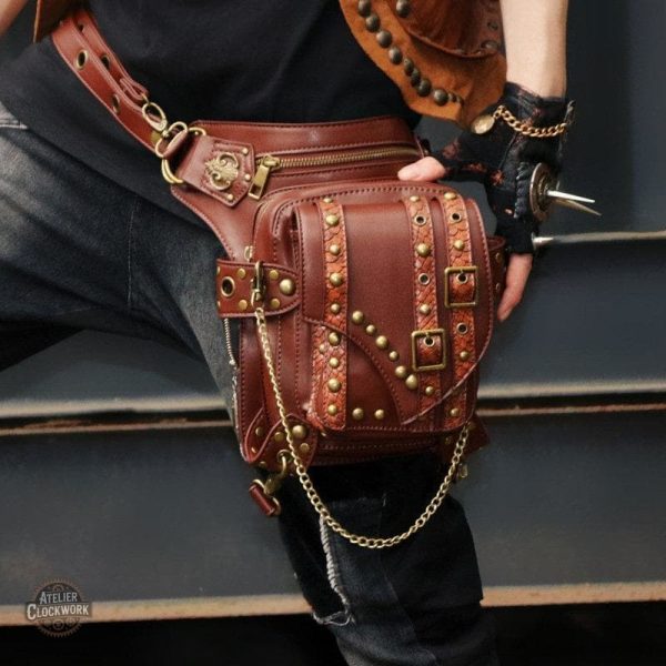 Sac tendance steampunk, mélange de style et fonctionnalité