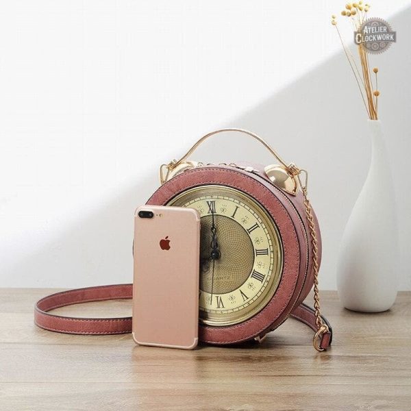 Alice, sac à main au design horloge innovant