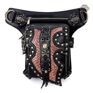 Sac steampunk femme avec un design punk audacieux