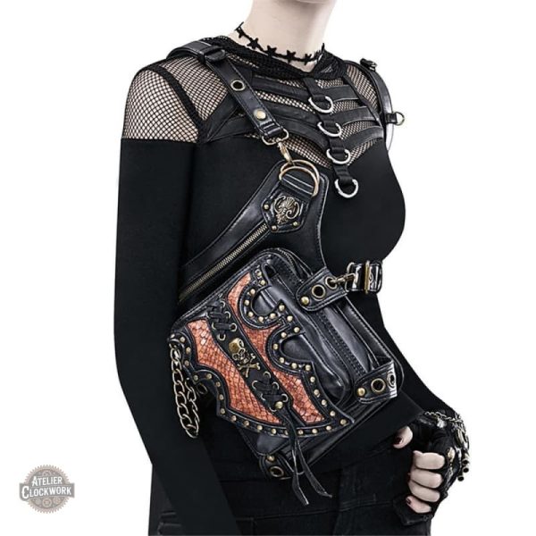 Sac à main Black Riot pour un look rétro-futuriste