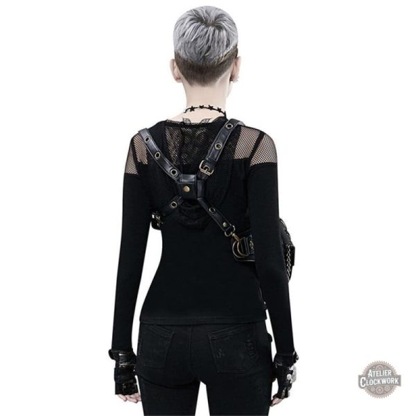 Sac à bandoulière Black Riot, parfait pour les fashionistas