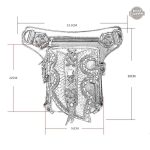 Sac design punk pour un style qui défie le temps