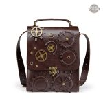 Sac Cuir Vintage - Rétro Futur en style steampunk