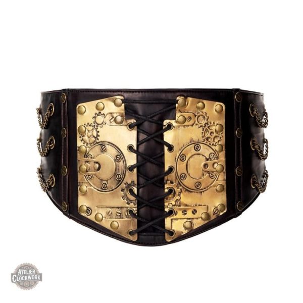 serre-taille-steampunk-1 Serre Taille Steampunk Homme - Da Vinci