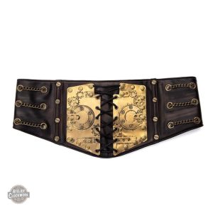 Ceinture de taille steampunk pour homme