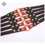 Corset Ajouré au Look Steampunk