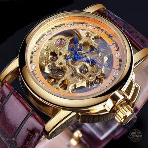 Montre femme squelette, fusion de vintage et modernité