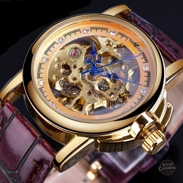 Montre femme squelette, fusion de vintage et modernité
