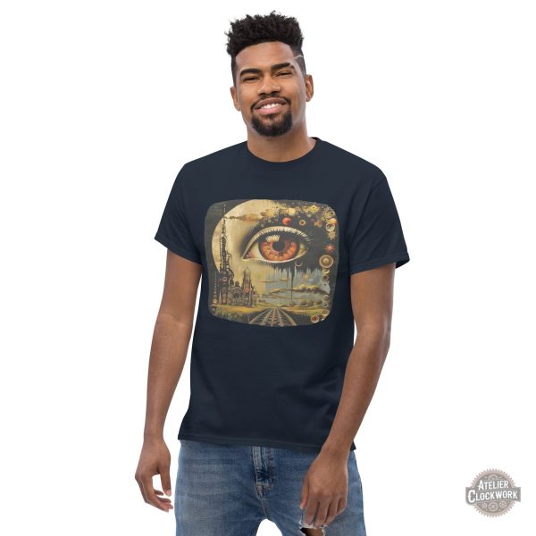 T-shirt créatif œil mécanique