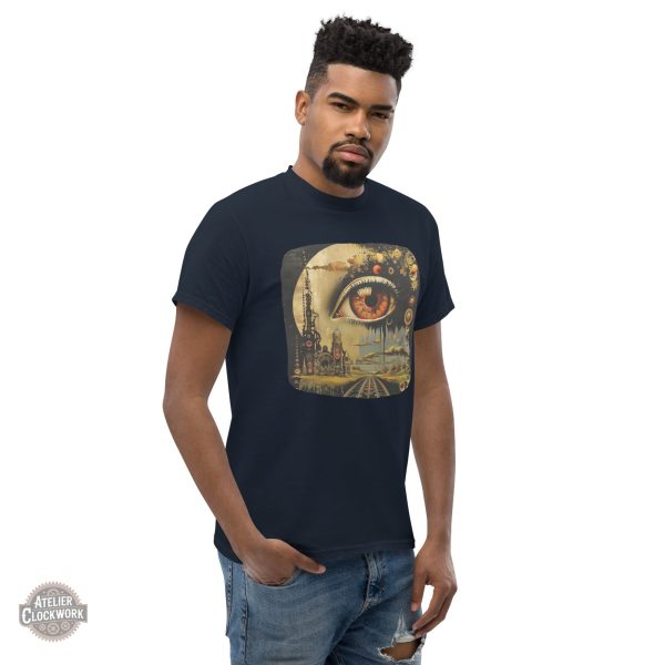 Tee shirt avec illustration steampunk
