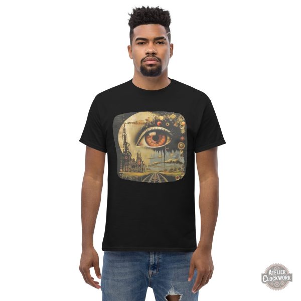 T-shirt Steampunk Œil Industriel