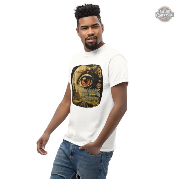 T-shirt Steampunk Artwork - Œil Industriel - vue 5
