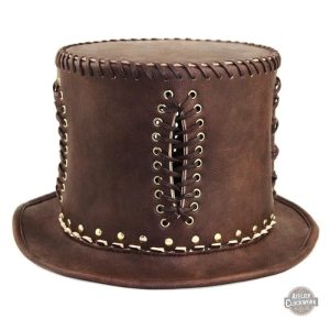 Accessoire de mode steampunk en cuir