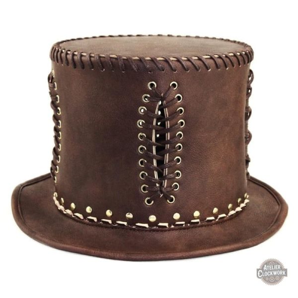 Accessoire de mode steampunk en cuir