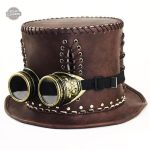 Chapeau en cuir pour look audacieux