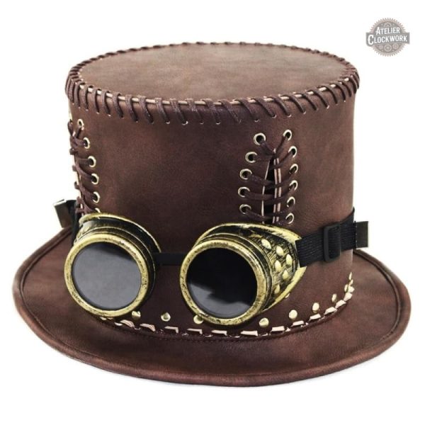 Haut de forme vintage pour costumes steampunk