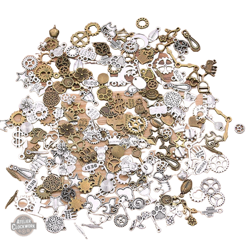 steampunk-charms-1 Accessoire Steampunk Charms et Éléments DIY
