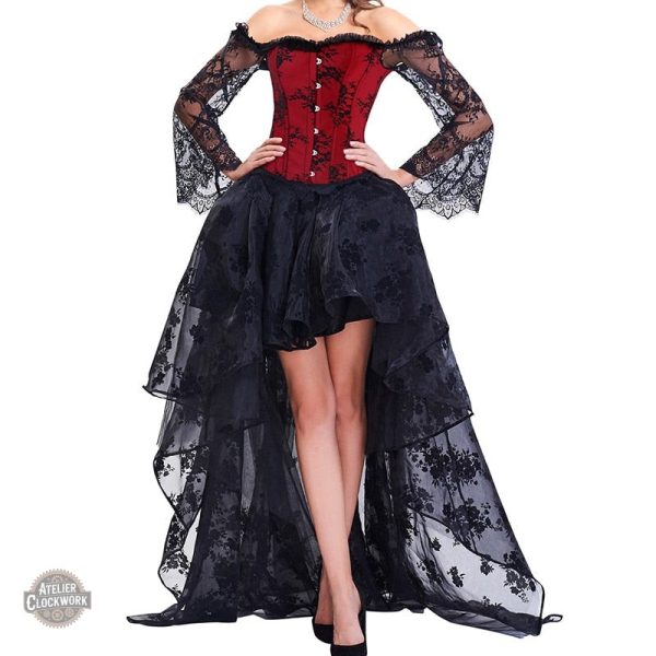 steampunk-corset-costume-1 Robe corset burlesque pour une tenue steampunk élégante
