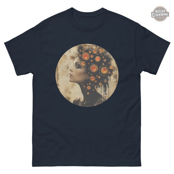 Tee shirt original style steampunk pour femme