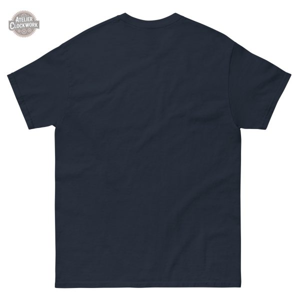 T-shirt à motif steampunk inspiré des rouages
