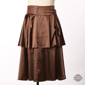 Jupe élégante avec détails steampunk uniques