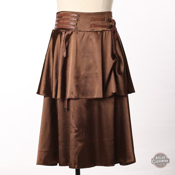 Jupe élégante avec détails steampunk uniques