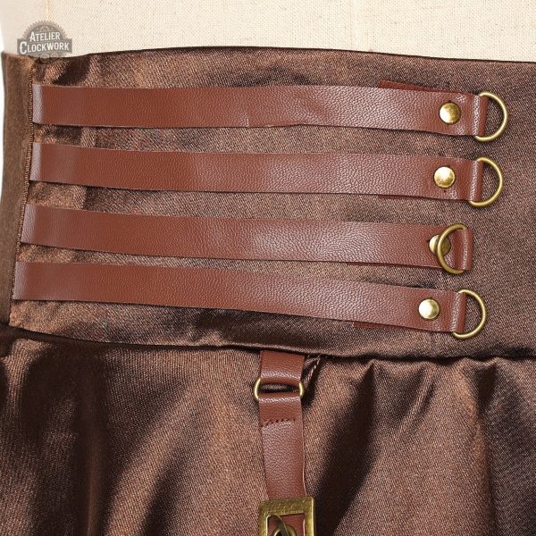 Jupe mode femme, ambiance steampunk
