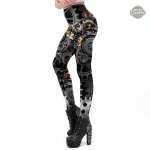Legging pour femme au thème rétro-futuriste
