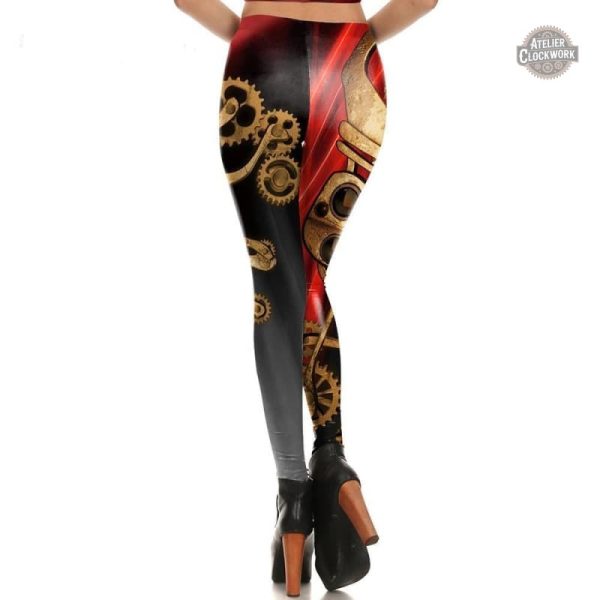 Style steampunk pour femme : legging tendance et original