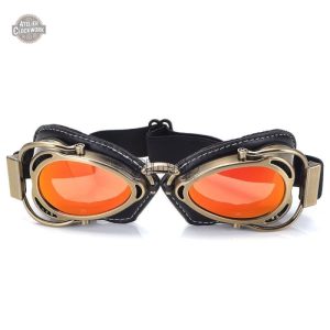 Lunette de pilote au style rétro unique