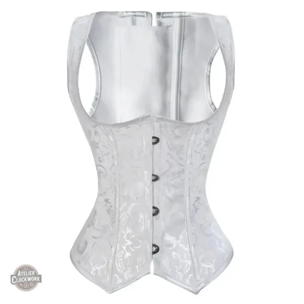 Corset sous-buste alliant confort et esthétique steampunk