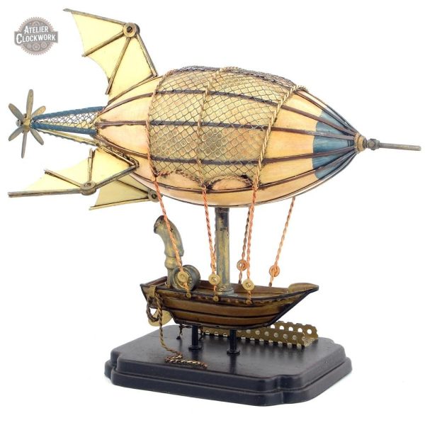 steampunk-zeppelin-1 Dirigeable Spiess - Décoration Steampunk élégante