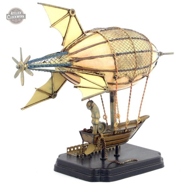 Élément Steampunk : Dirigeable Spiess pour un intérieur original