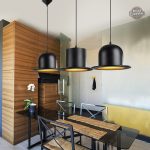 Lustre design steampunk inspiré du chapeau haut de forme