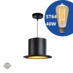 Suspension décorative chapeau haut de forme