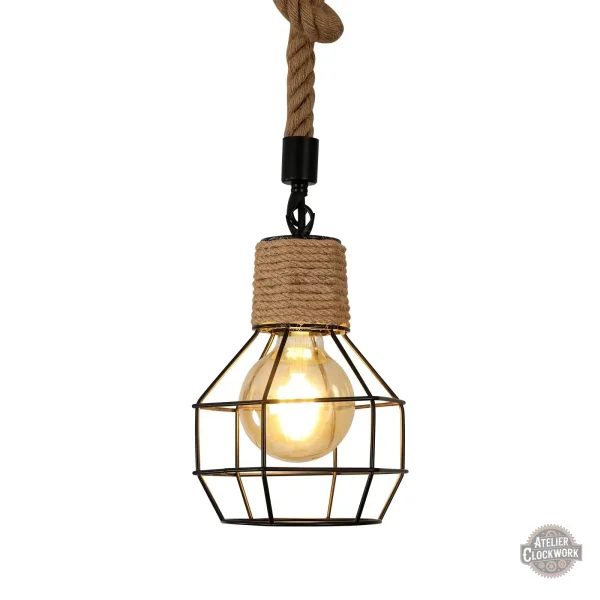suspension-industrielle-loft-1 Suspension industrielle vintage au style steampunk
