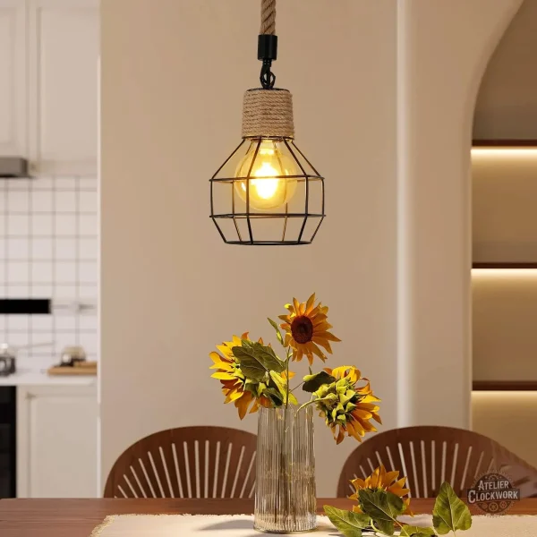 Luminaires vintage inspirés par le design industriel