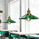 Lampe BlackFlower en design industriel
