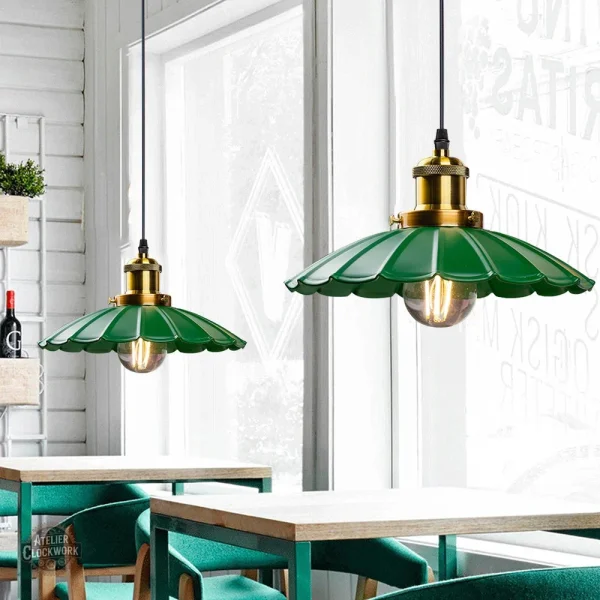 Lampe BlackFlower en design industriel