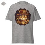 T-Shirt tendance avec chaton dans un style rétro