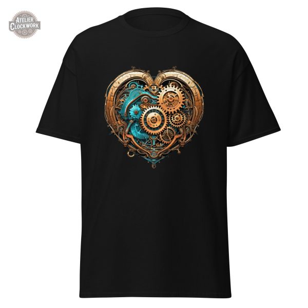 t-shirt-coeur-mecanique-1 T-Shirt Coeur Mécanique Steampunk