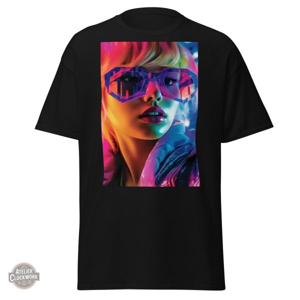 t-shirt-cyberpunk-1 T Shirt Cyberpunk - Néon Girl